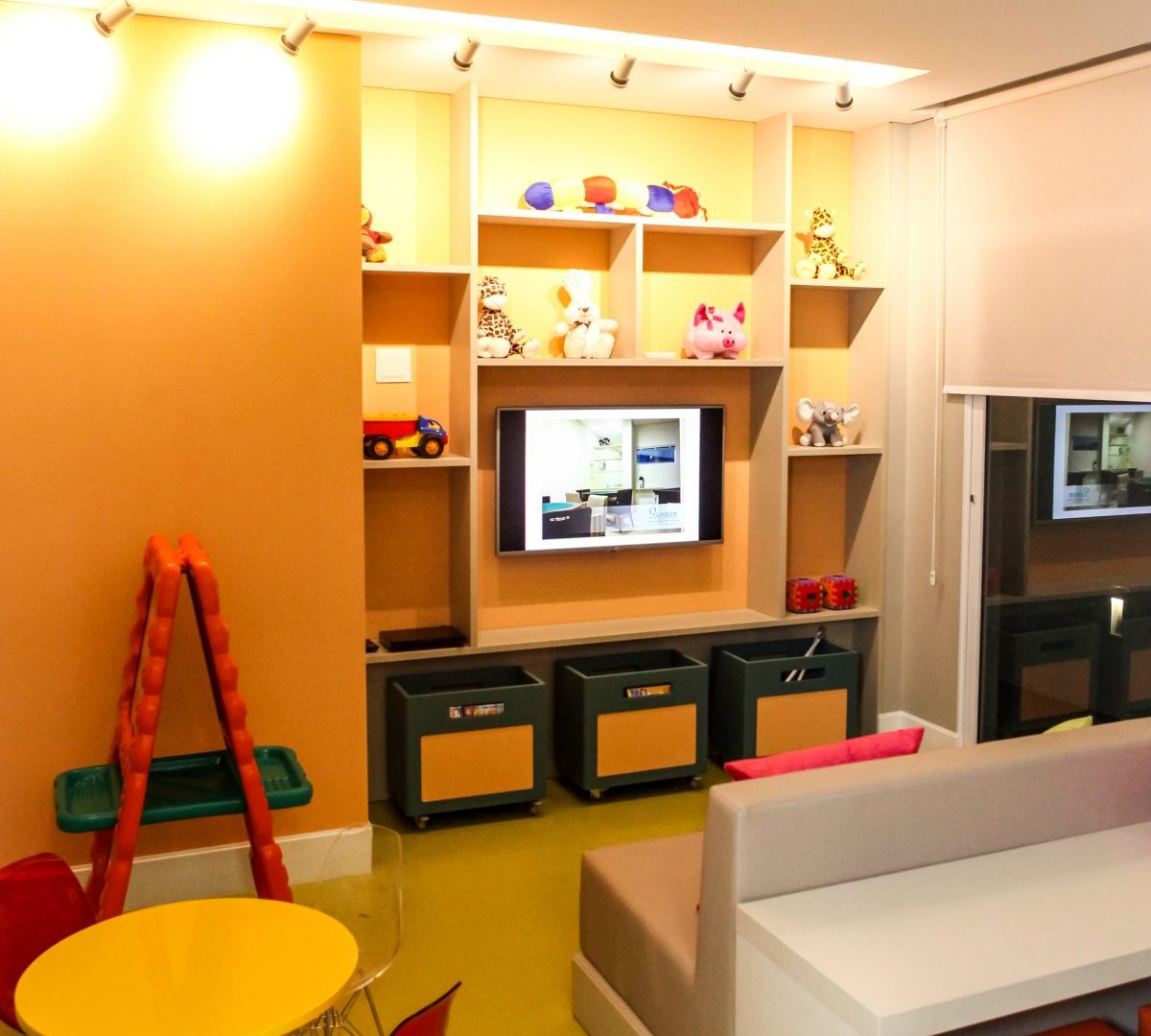 Salão de jogos infantil